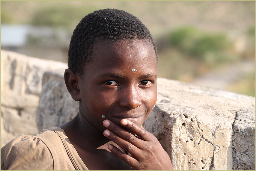 Portrait ... in Namibia