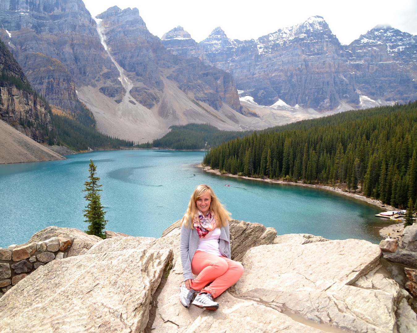 Portrait Lake Moraine