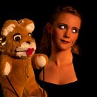 ***portrait mit handpuppe