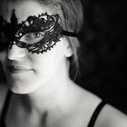 Portrait mit Maske