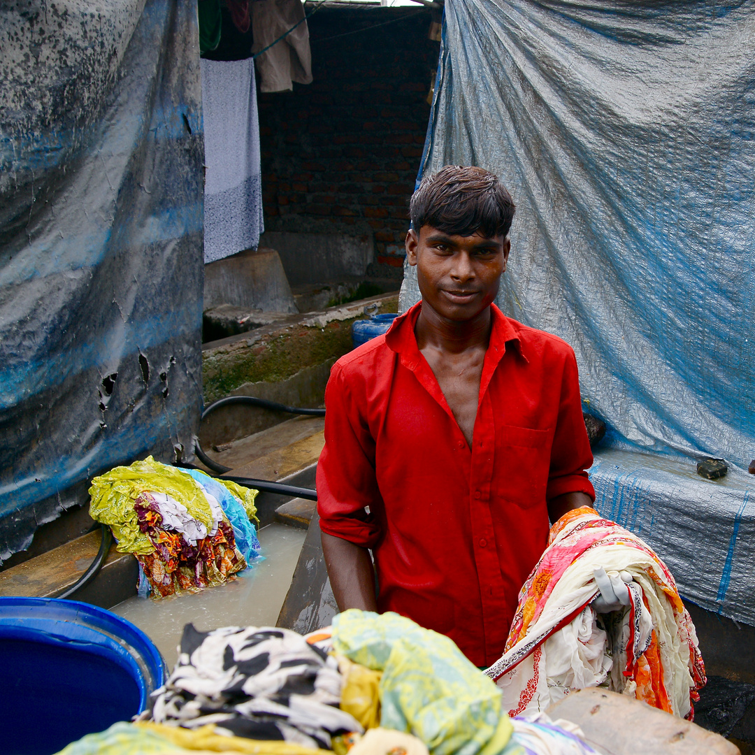 Portrait of a Dhobi Man