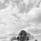 Portrait of a old Massai woman