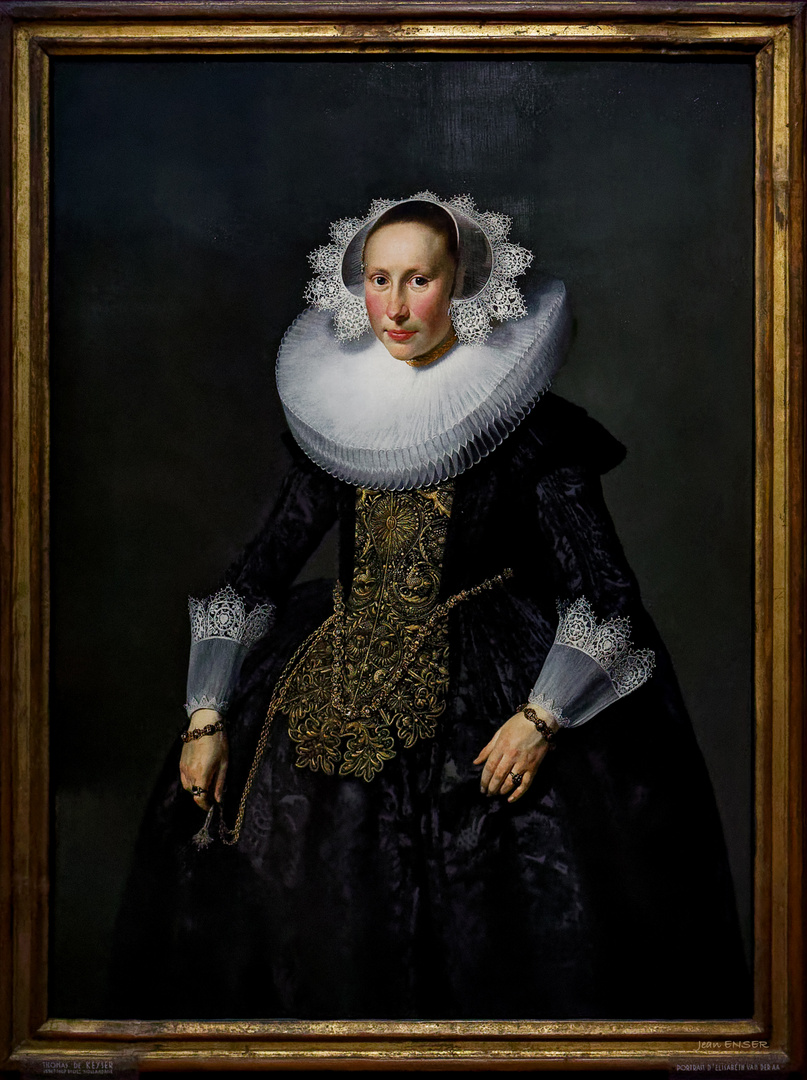 Portrait of Elizabeth van der Aa