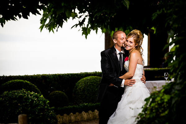 portrait of the newlyweds..