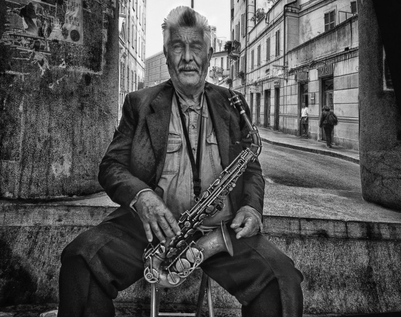 Portrait of The Sax Man