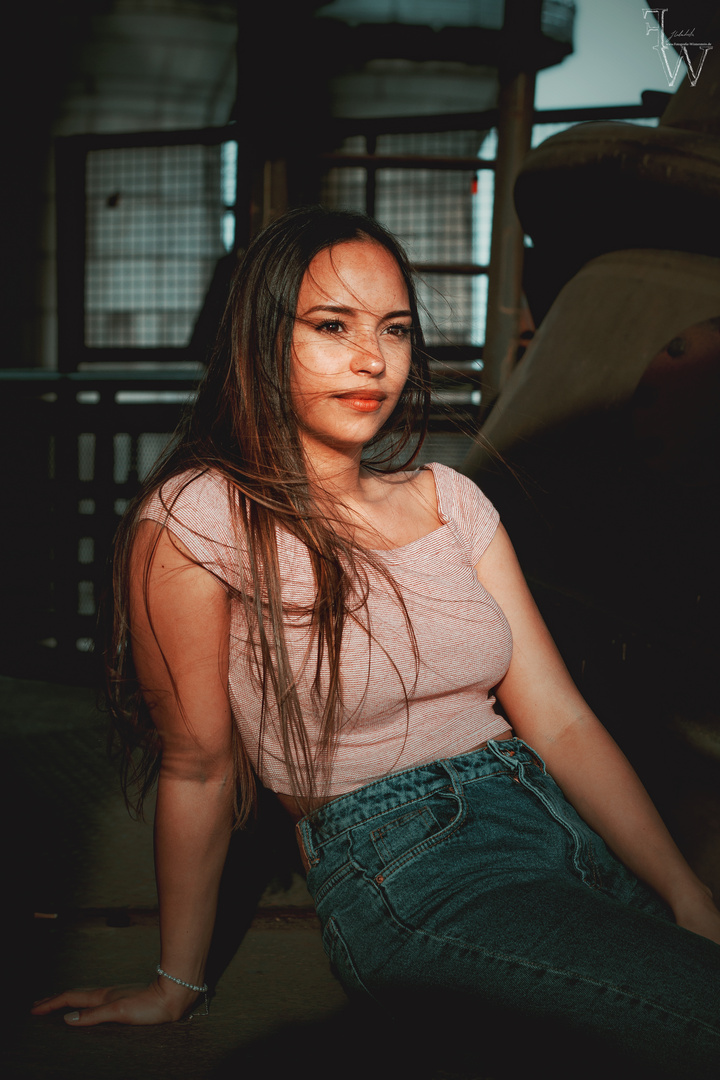 Portrait-Shooting im Landschaftspark Duisburg