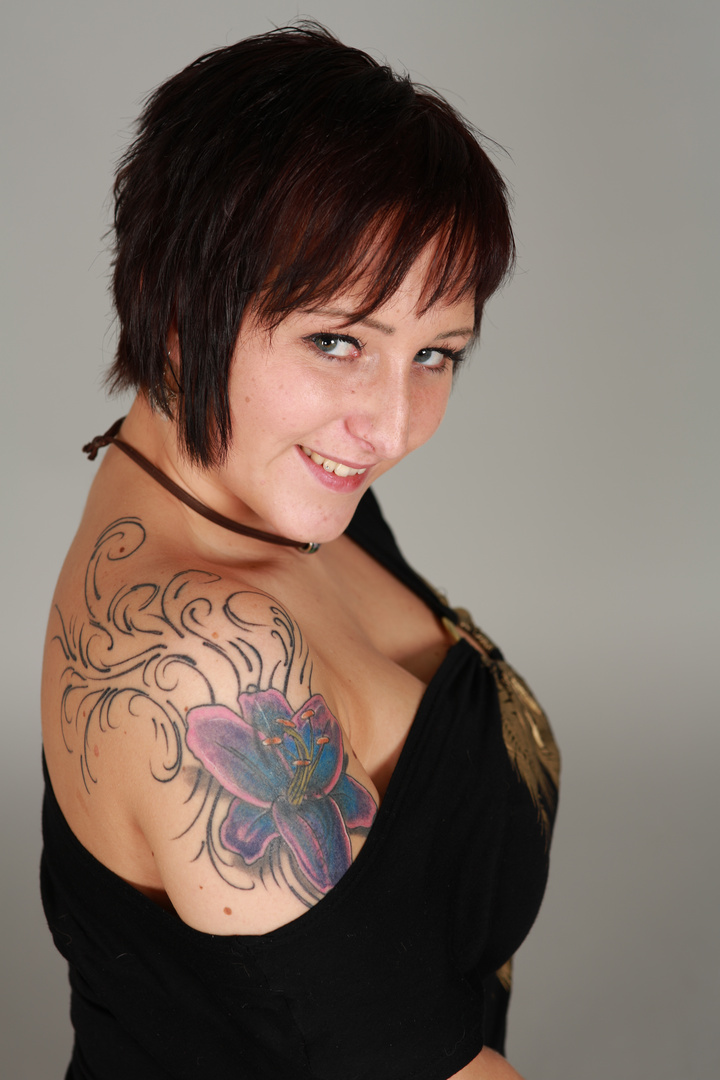 Portrait und Tattoo...