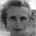 Portrait von Anke am Strand von St. Peter Ording