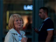 Portrait With Cigarette