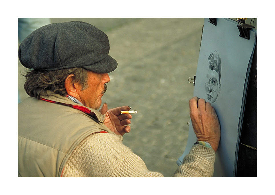 Portraitmaler in Paris