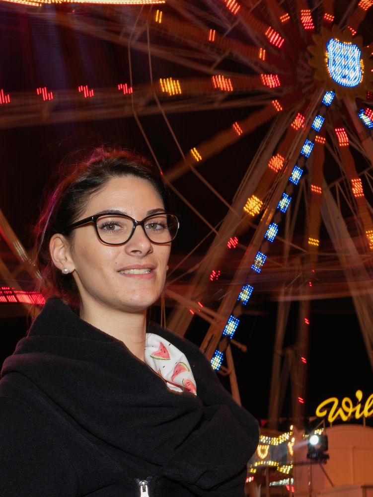 Portraits auf der Kirmes