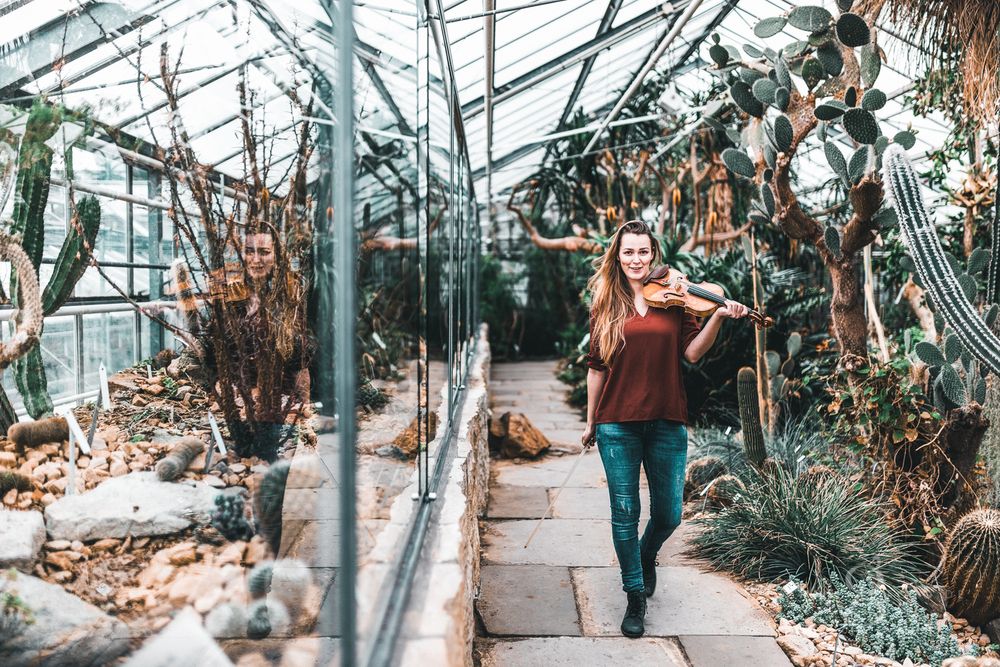 Portraitshooting im Botanischen Garten Dresden