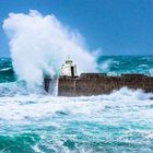 Portreath bei Sturm