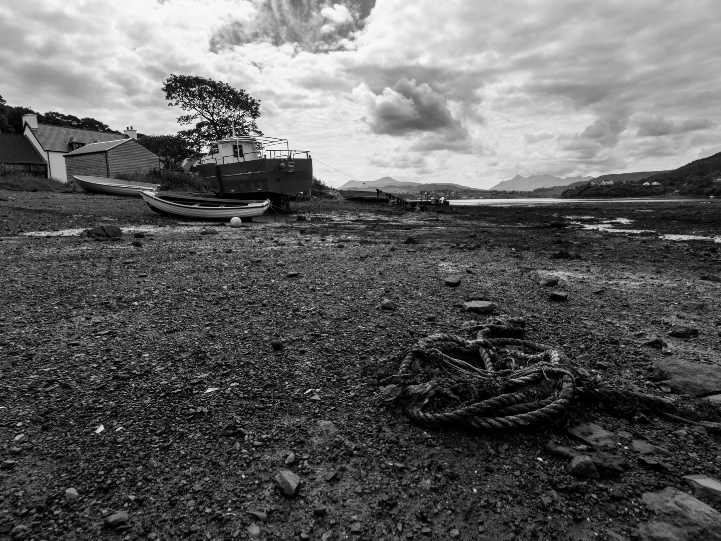 Portree harbor