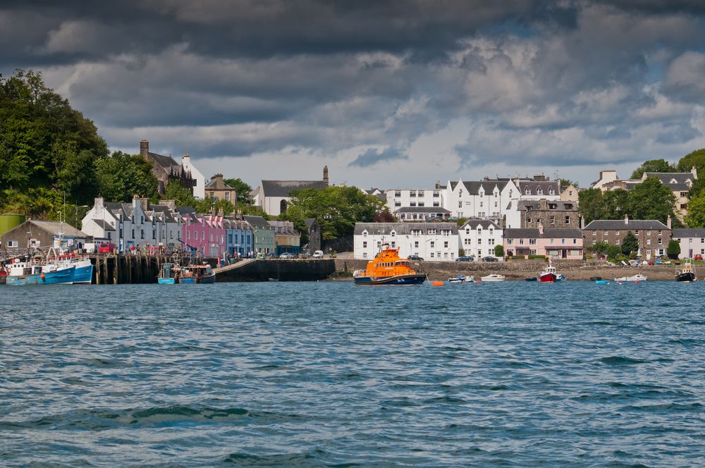 Portree view from a boat...