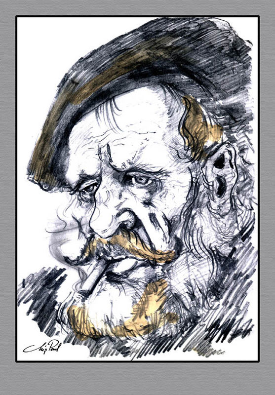 portret of the old man