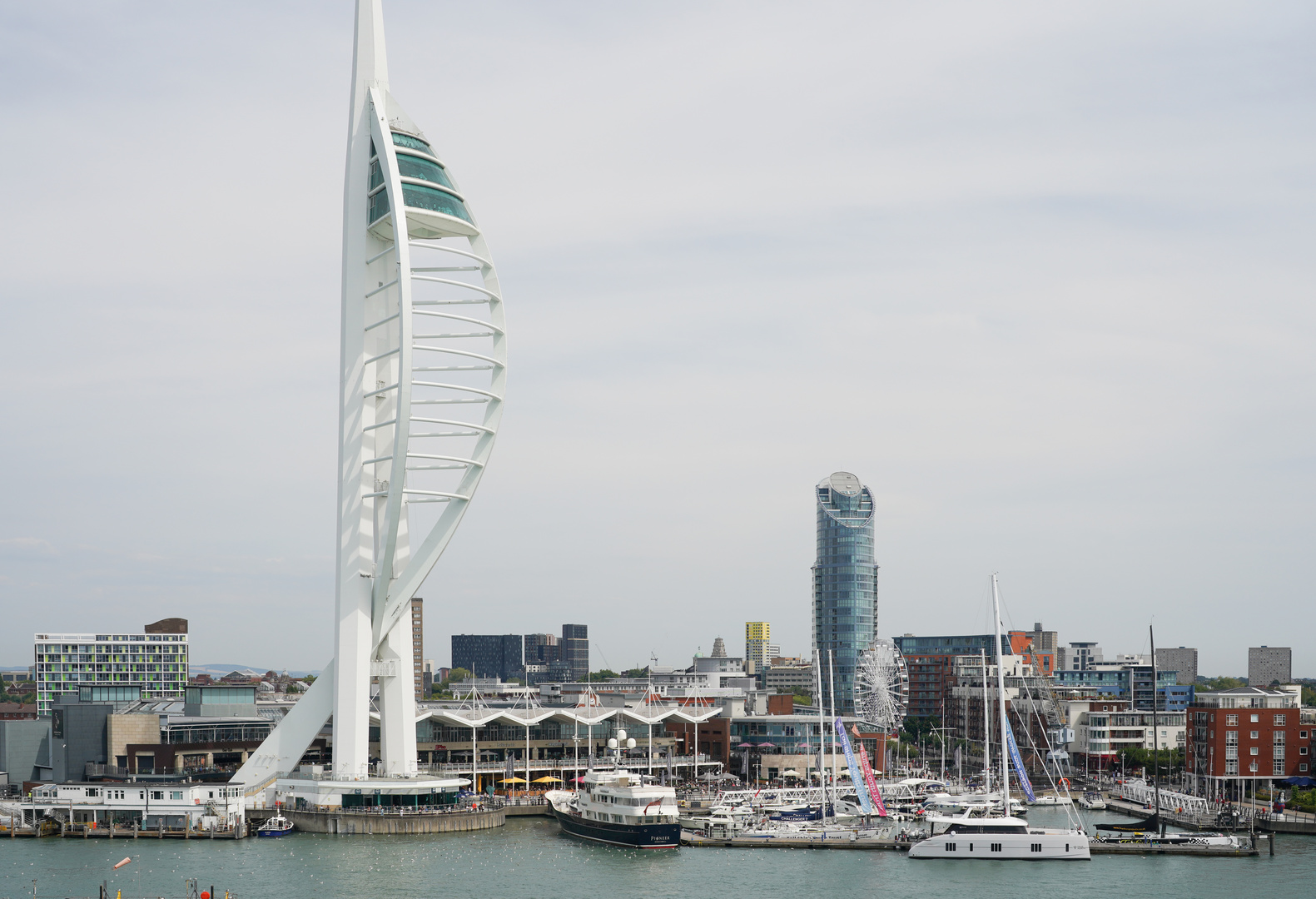 Portsmouth with Spinnaker Tower