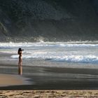 Portugal: Abendliches Fotoshooting am Atlantikstrand