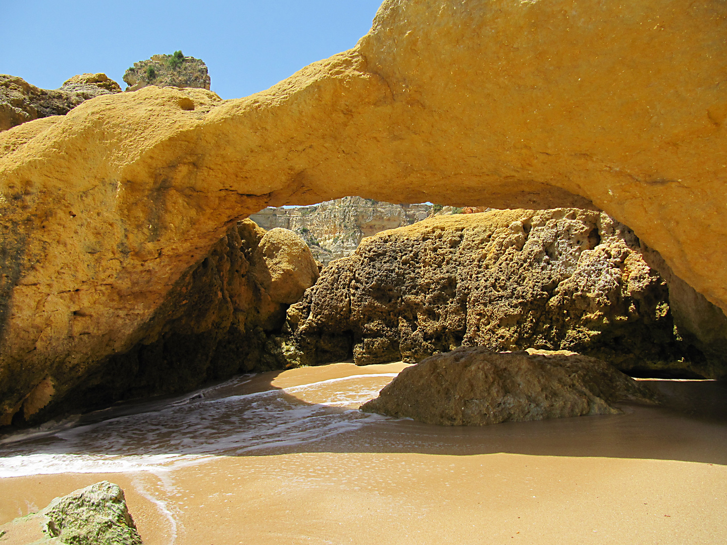 Portugal: Felsformationen an der Algarve