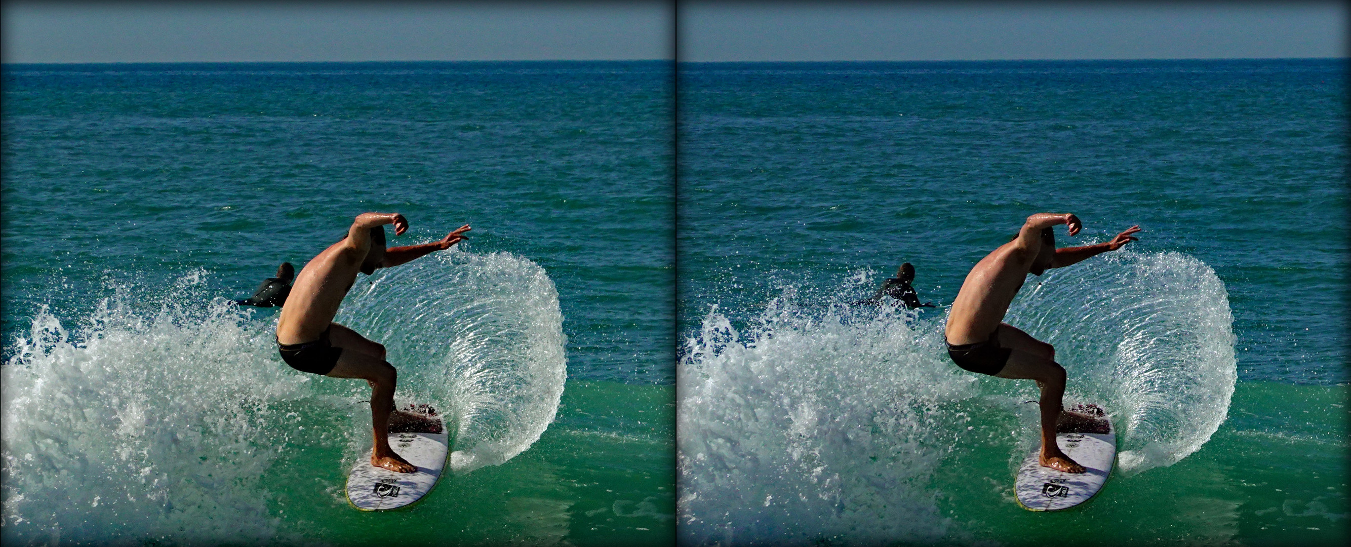 Portugal Nazare Surfer (3D-X-View)