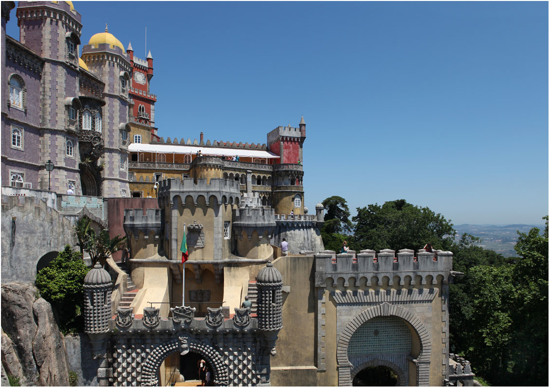 Portugal, Palacio da Pena bei Sintra - Ausgangsfoto