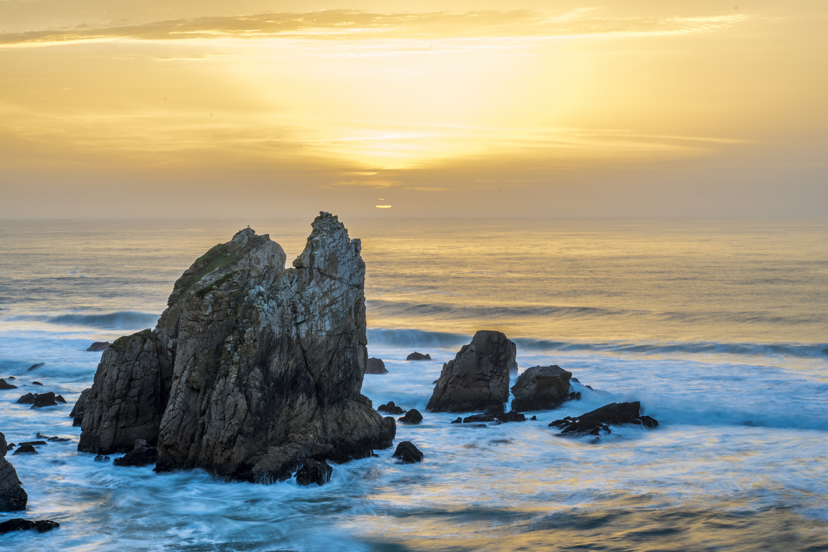 Portugal - Rocky coast at Ursa Beach