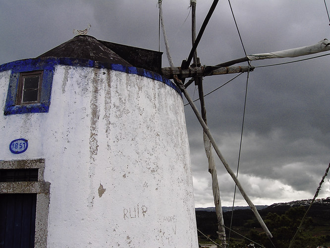 portugal_die windmühle von obidos