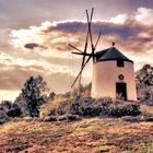 Portugiesische und mallorquinische Windmühle