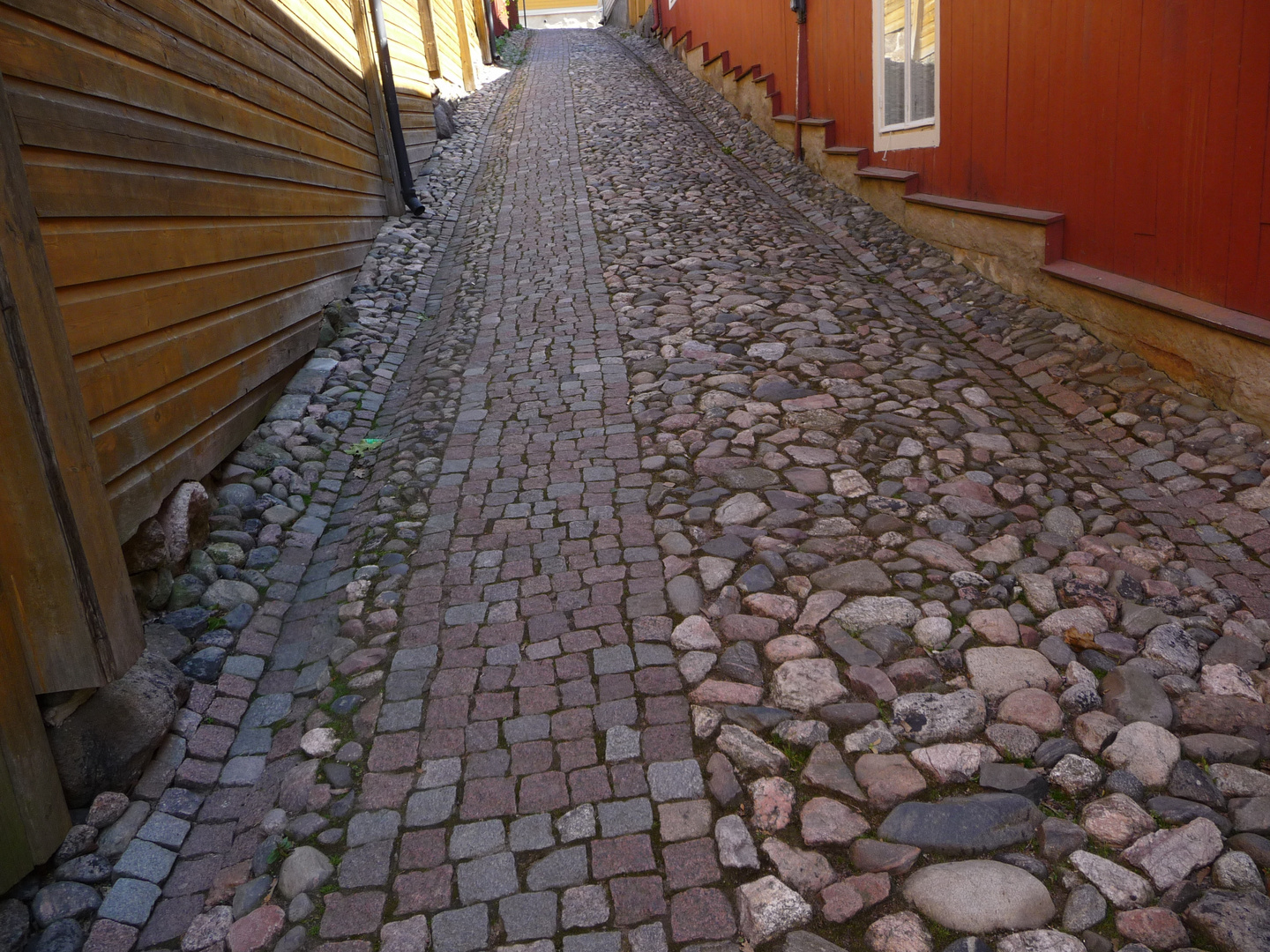 Porvoo, Südfinnland, Pflastersteine