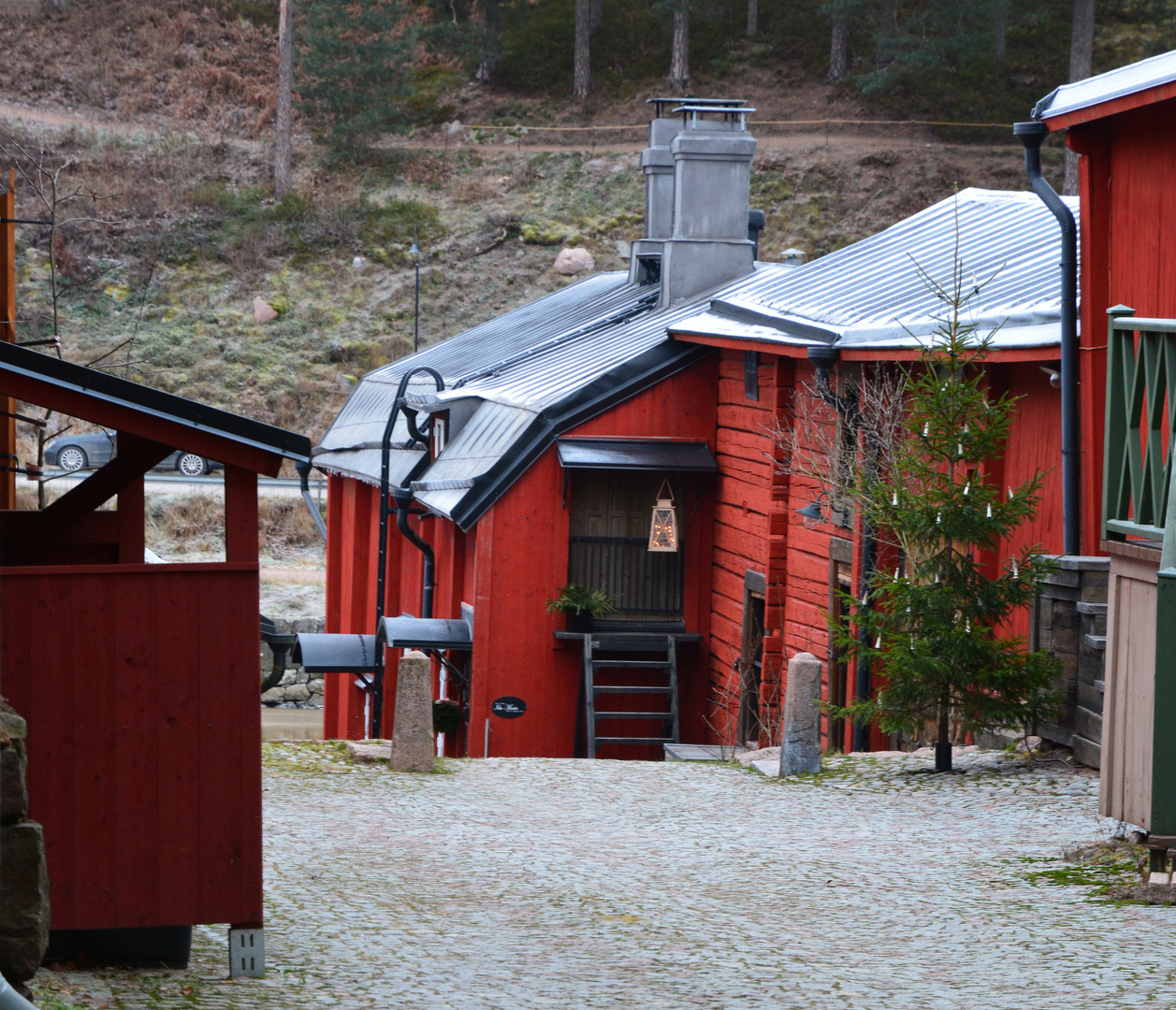 Porvoo, The yard of Storehouse