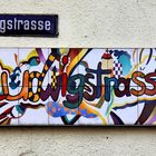 Porzellanschild Ludwigstrasse