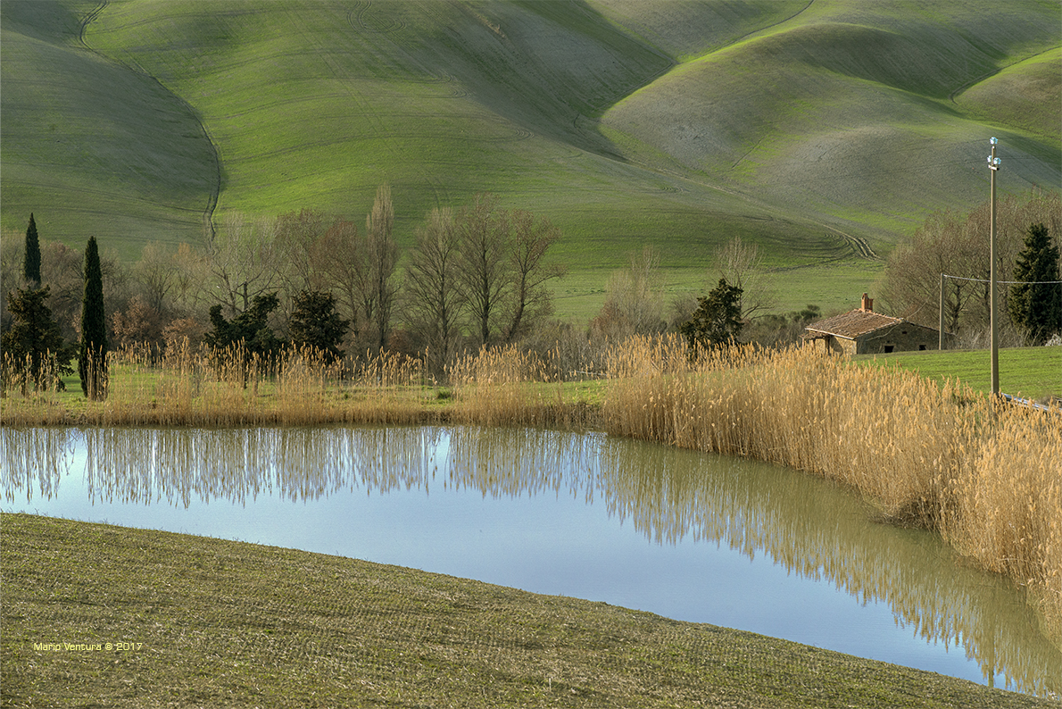 Porzione di paesaggio toscano