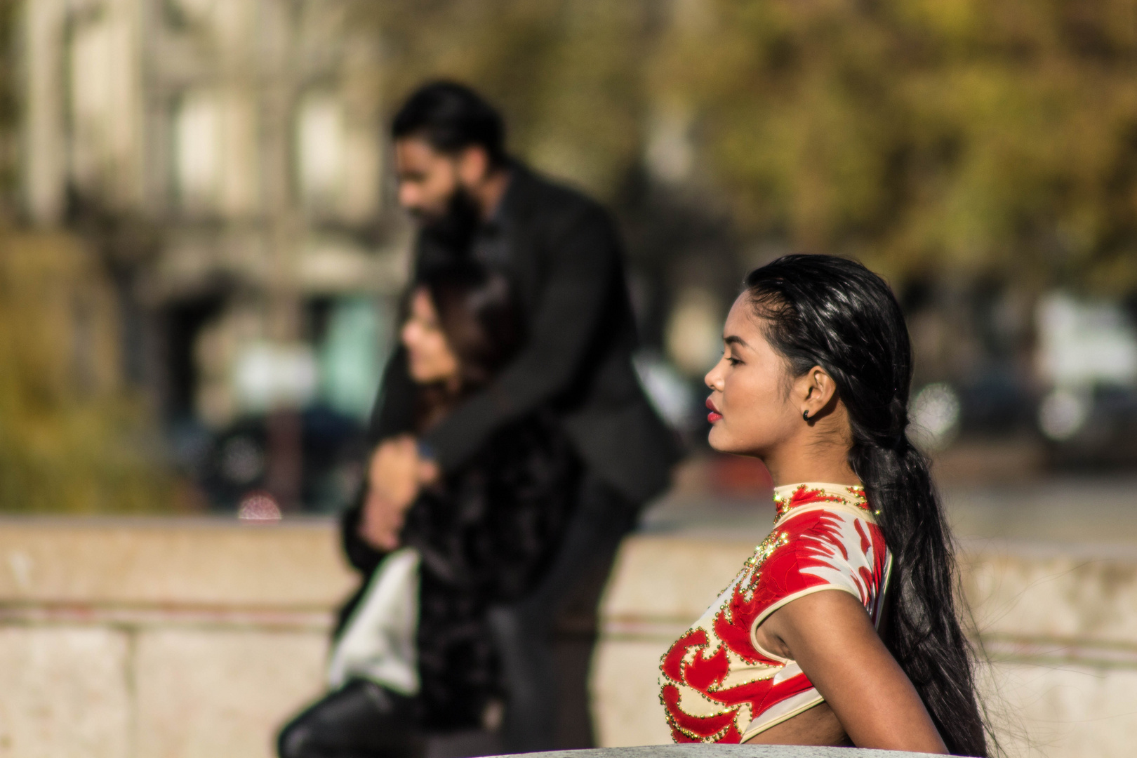 pose à Paris