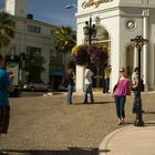 Pose sur Rodeo Drive