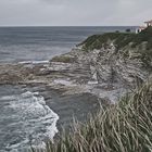 Posée sur la falaise