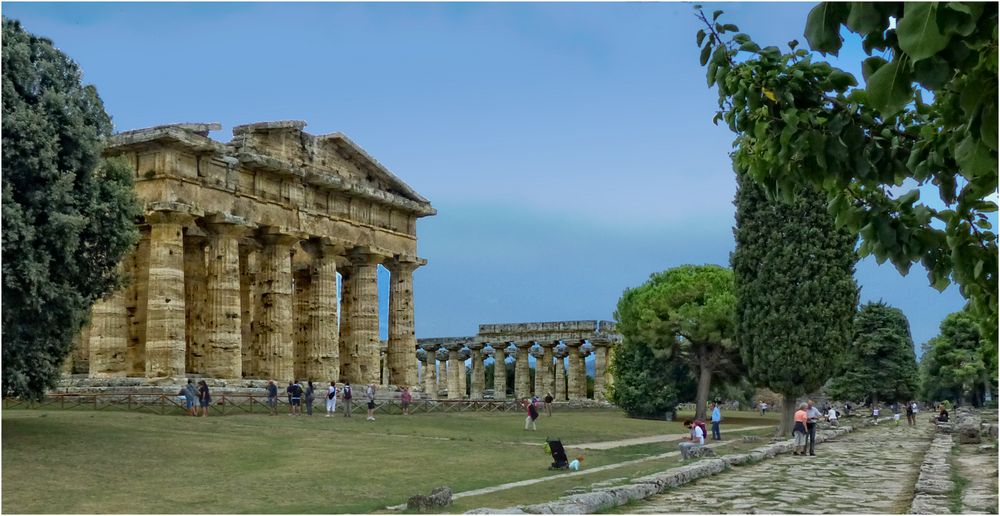 POSEIDON UND HERA TEMPEL PAESTUM