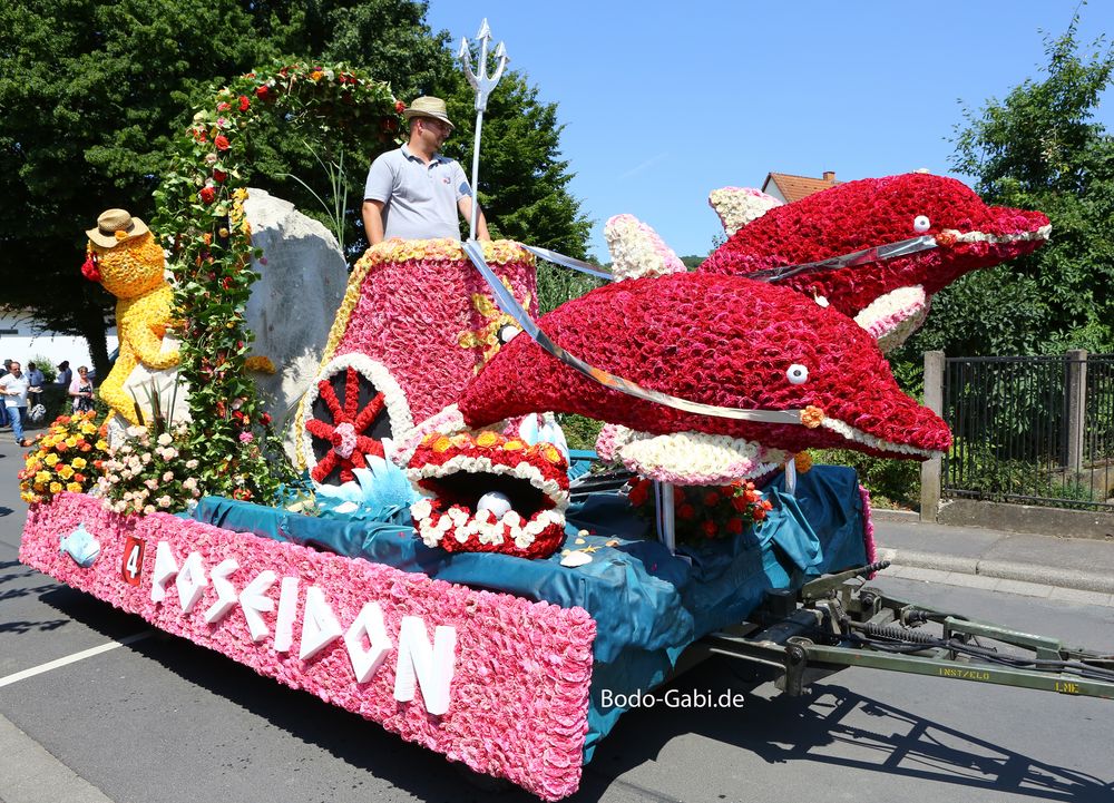 Poseidon unterwegs in Steinfurth