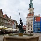 Posen,Stary Rynek und Marsbrunnen !