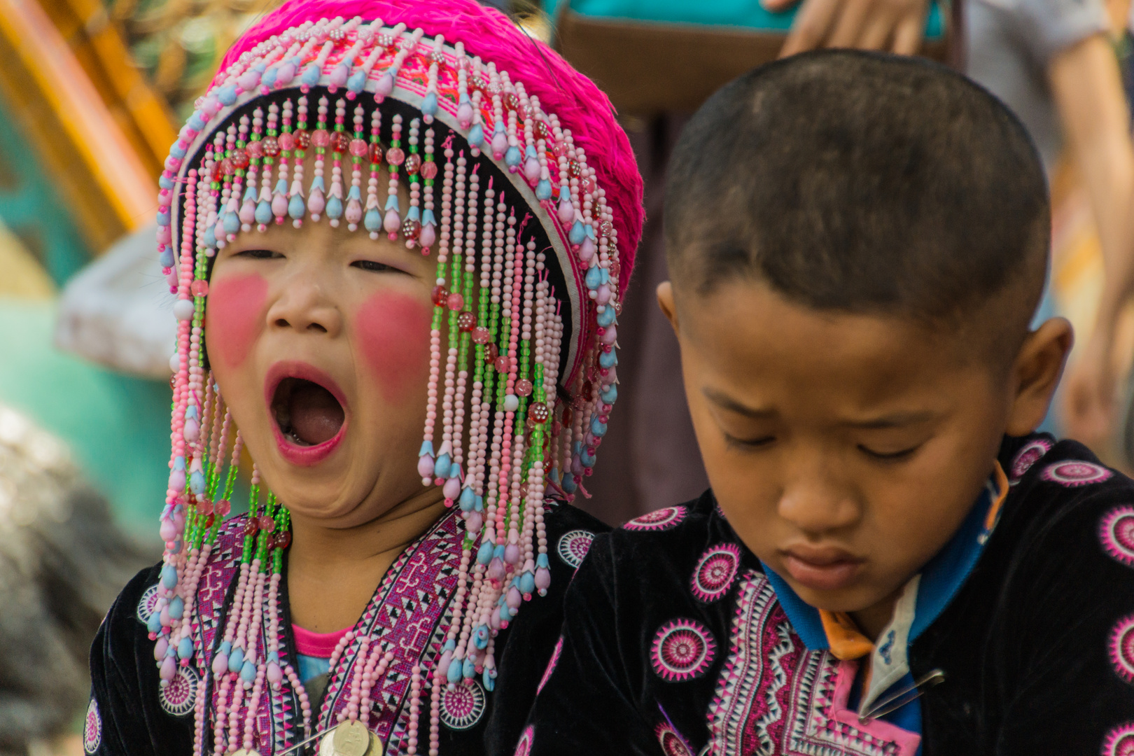 Posieren ist anstrengend II - Wat Doi Suthep/Nordthailand