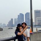 Posing am Bund in Shanghai (3)