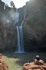 Posing an den Cascades D`Ouzoud