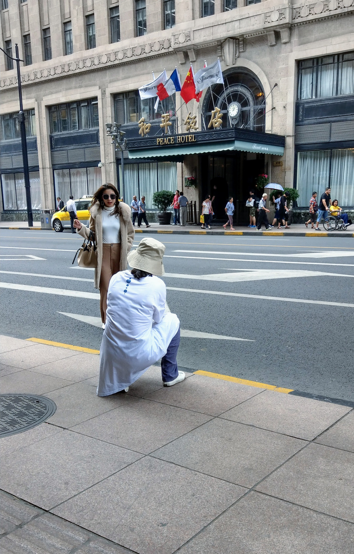 Posing in Shanghai (2)