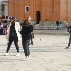 Posing In Venice