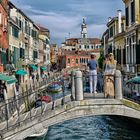 Posing in Venice 