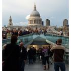 Posing - Millenium Bridge London