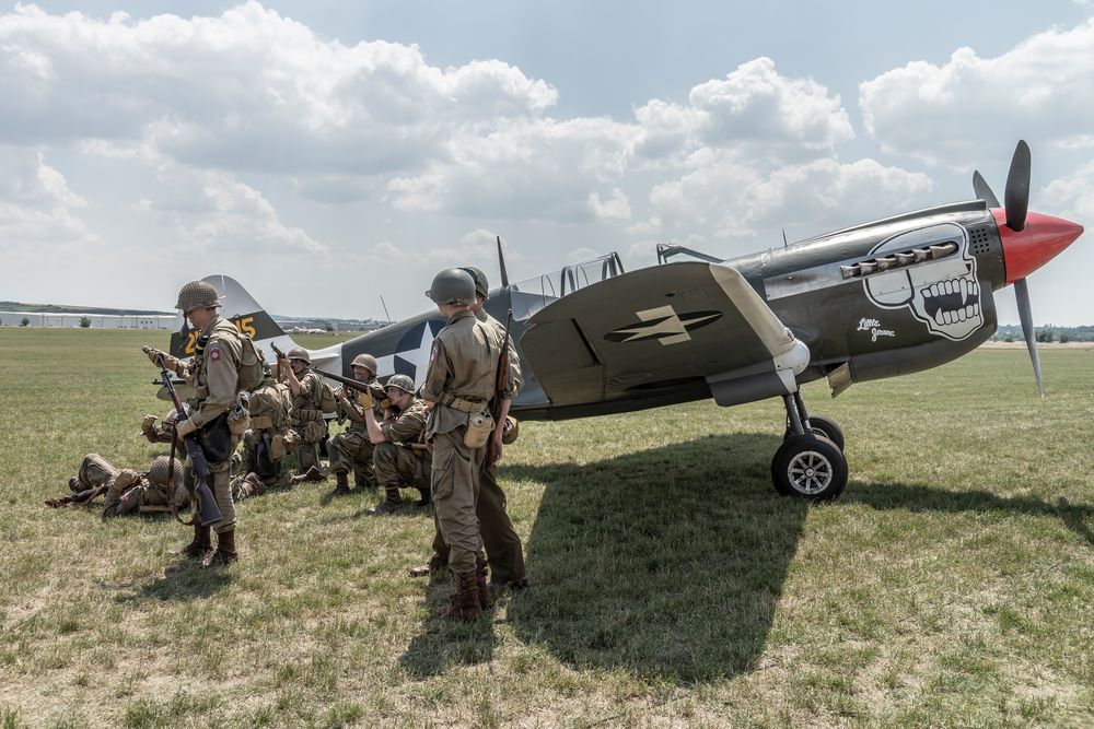 Posing mit Warbird