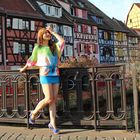 Posing on the bridge