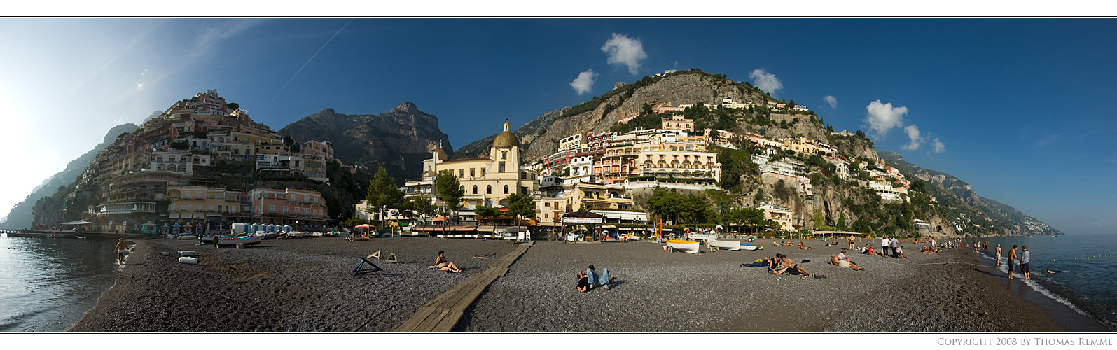 Positano - 180 Grad Panorama