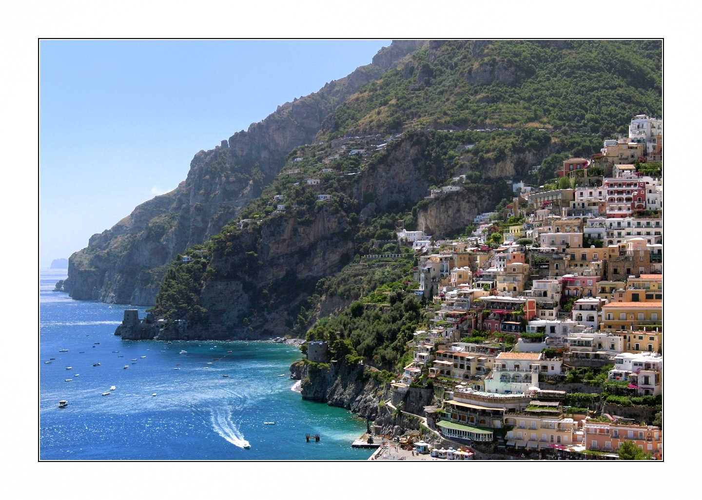 positano - am ende der treppe