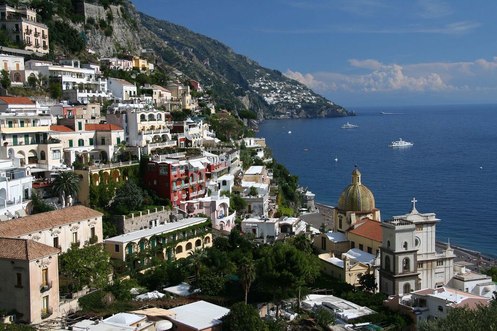 Positano an der Amalfi-Küste